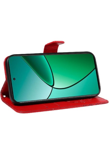 Kredi Kartı Yuvası ile Realme 12 Artı Kabartmalı Kelebek Için Flip Case Yüksek (Yurt Dışından) fırsatları
