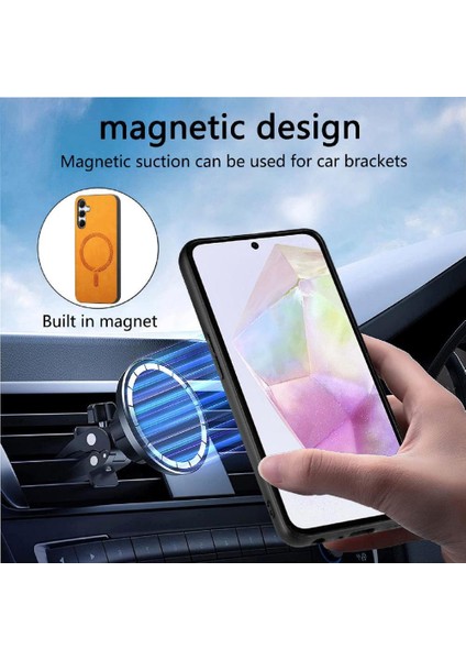 Samsung Galaxy A35 Magsafe Araba Bağlar Için Kılıf Kablosuz Şarj Ince (Yurt Dışından) modelleri