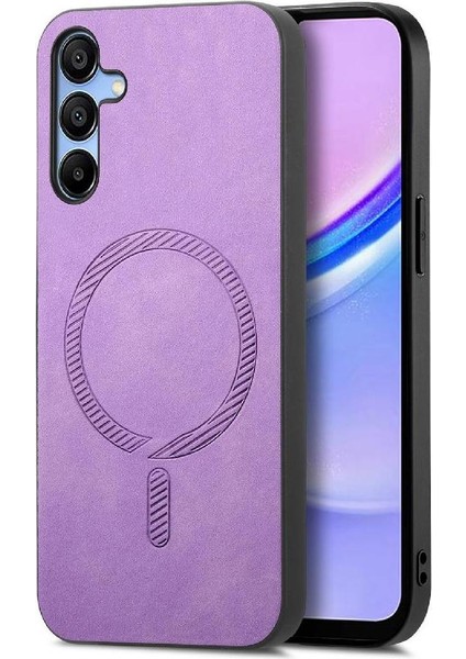 Samsung Galaxy A15 Kablosuz Şarj Magsafe Araba Bağlar Ince (Yurt Dışından)