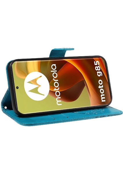 Motorola Moto G85 5g Kabartmalı Kelebek Ayrılabilir El Yüksek Flip Case (Yurt Dışından) modelleri