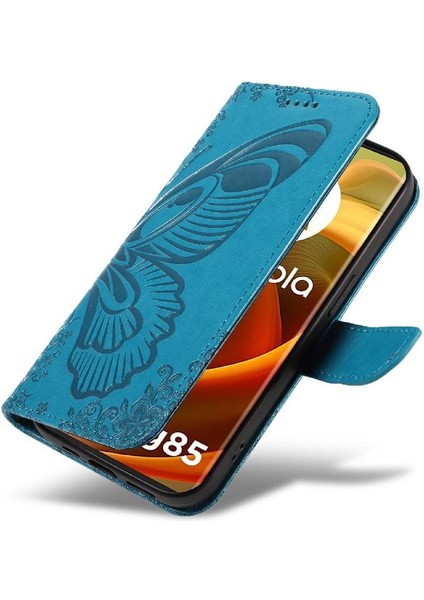 Motorola Moto G85 5g Kabartmalı Kelebek Ayrılabilir El Yüksek Flip Case (Yurt Dışından) fırsatları