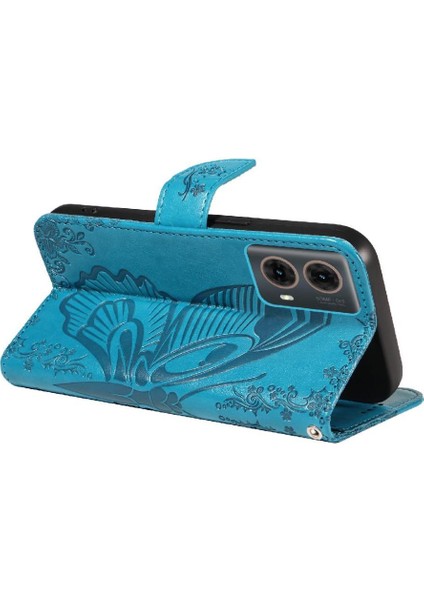 Motorola Moto G85 5g Kabartmalı Kelebek Ayrılabilir El Yüksek Flip Case (Yurt Dışından) indirimleri