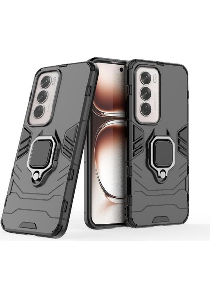 Oppo Oppo 12 5g Için Kılıf Kickstand Askeri Damla Koruma Darbeye (Yurt Dışından)