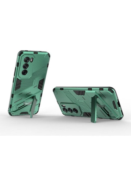 Oppo Oppo 12 5g Kickstand Sağlam Askeri Koruyucu Kapak Için Kılıf (Yurt Dışından) fiyatları