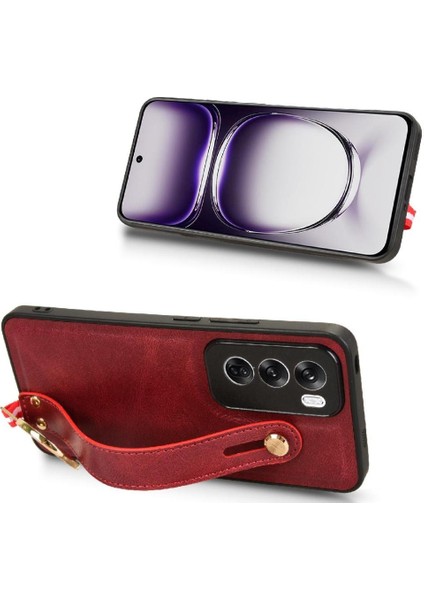 Oppo Oppo 12 5g Bilek Kayışı Premium Pu Deri Uyumluluğu Için Kılıf (Yurt Dışından) modelleri