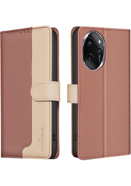 Onur Için Flip Case 100 Pro Flip Folio Kickstand Rfıd Engelleme Kart Yuvaları (Yurt Dışından)