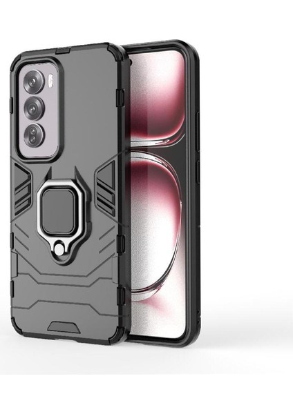 Oppo Oppo 12 Pro 5g Için Kılıf Kickstand Askeri Damla Koruma Darbeye (Yurt Dışından) modelleri