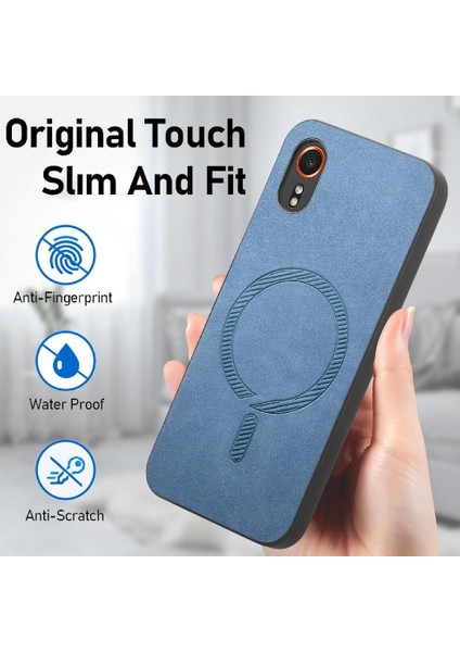 Samsung Galaxy Xcover 7 Hafif Kablosuz Şarj Araba Için Flip Case (Yurt Dışından)