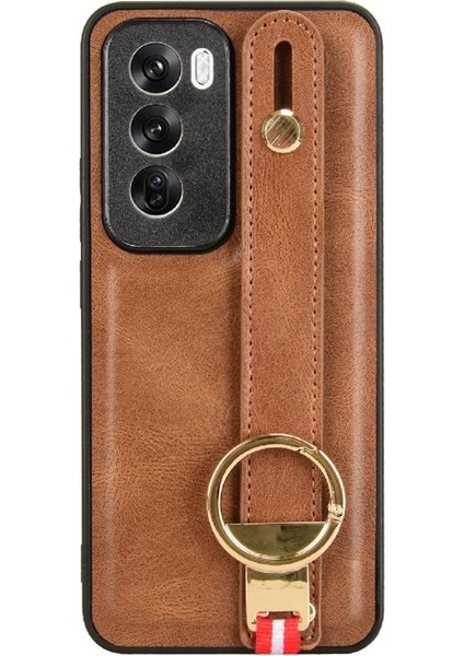 Oppo Oppo 12 5g Bilek Kayışı Premium Pu Deri Uyumluluğu Için Kılıf (Yurt Dışından)