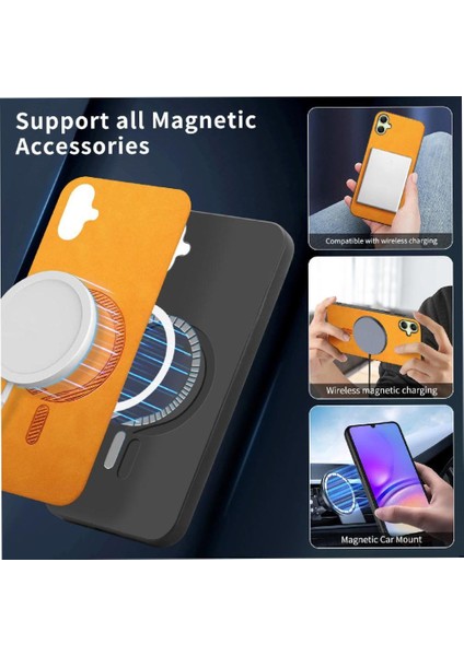 Samsung Galaxy A05 Ince Hafif Magsafe Araba Mounts Için Flip Case (Yurt Dışından) fiyatları