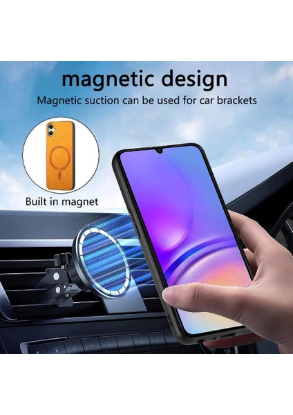 Samsung Galaxy A05 Ince Hafif Magsafe Araba Mounts Için Flip Case (Yurt Dışından) modelleri