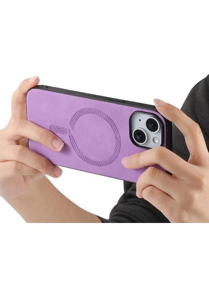 IPhone 15 Için Flip Case Hafif Kablosuz Şarj Magsafe Araba Bağlar (Yurt Dışından) fırsatları