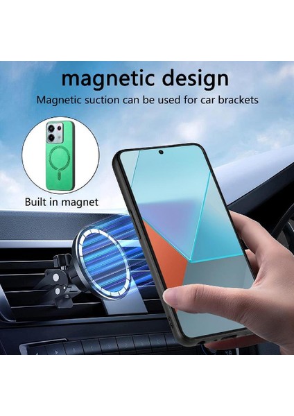 Xiaomi Redmi Not Için Flip Case 13 Pro 5g Kablosuz Şarj Ince Magsafe (Yurt Dışından)
