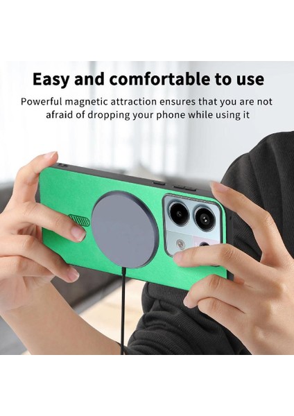 Xiaomi Redmi Not Için Flip Case 13 Pro 5g Kablosuz Şarj Ince Magsafe (Yurt Dışından)