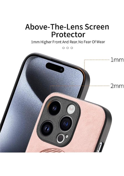 IPhone 15 Için Flip Case Pro Kablosuz Şarj Ince Hafif Magsafe Araba (Yurt Dışından)