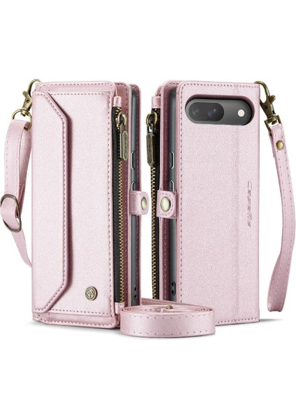 Kadınlar Için Crossbody Durumda Google Piksel 9 Cüzdan Durumda Fermuar Faturaları Yuvası (Yurt Dışından) indirimleri