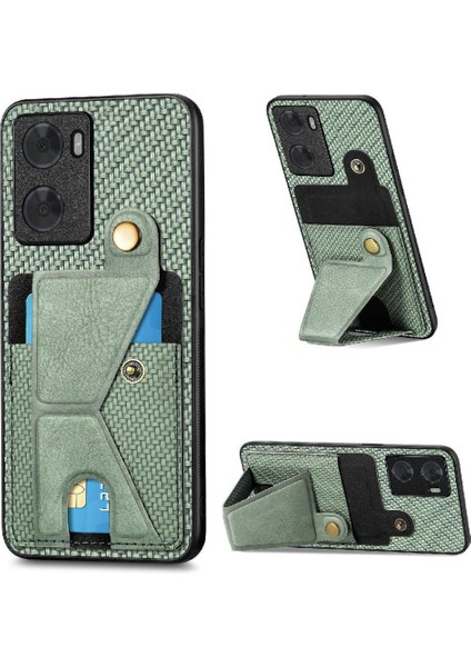 MY Boutique1 Oppo A57 4g Için Kılıf Braketi Cardholder Standı Fonksiyonu Manyetik Tasarım (Yurt Dışından)