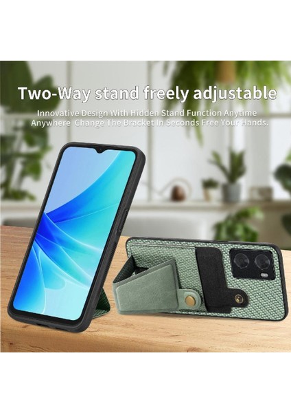 MY Boutique1 Oppo A57 4g Için Kılıf Braketi Cardholder Standı Fonksiyonu Manyetik Tasarım (Yurt Dışından)