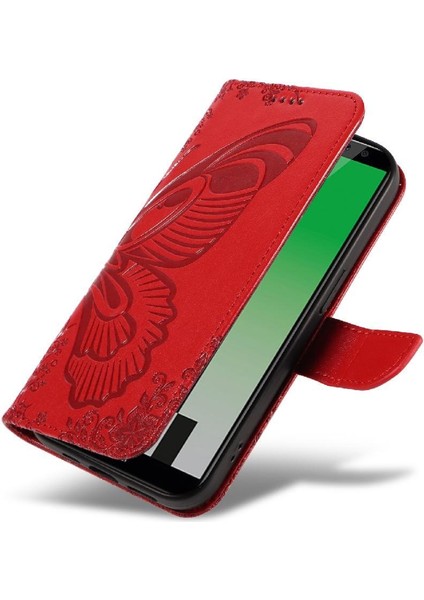 Huawei Mate 10 Lite Için Flip Case Ayrılabilir El Kayışı Kabartmalı Kelebek (Yurt Dışından) indirimleri