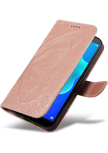 Huawei Y5 Başbakan 2018 Yüksek Kalite Deri Ayrılabilir El Için Flip Case (Yurt Dışından)