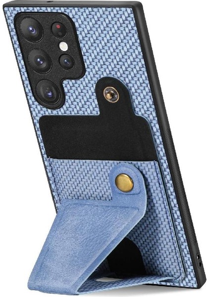 Samsung Galaxy S23 Ultra Braketi Cardholder Manyetik Tasarım Standı (Yurt Dışından) modelleri