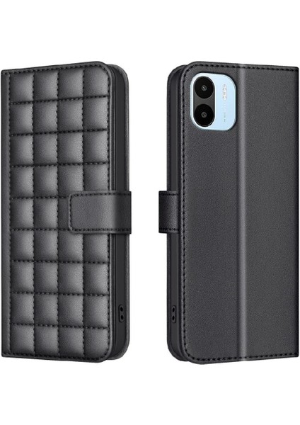 Xiaomi Redmi A2 Için Flip Case Iş Basit Stil Pu Deri Koruyucu (Yurt Dışından)