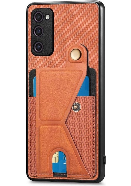 Samsung Galaxy S20 Fe Için Kılıf Braketi Cardholder Standı Fonksiyonu Manyetik (Yurt Dışından) fırsatları