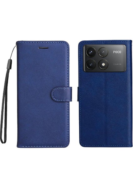 Xiaomi Redmi K70 Için Flip Case Yüksek Kalite Deri Iş Cüzdan Telefon (Yurt Dışından)