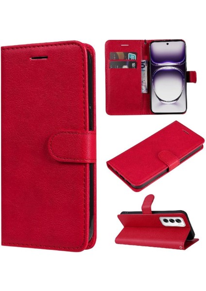 Kart Yuvası ile Oppo Oppo 12 5g Iş Cüzdan Telefon Kılıfı Için Flip Case (Yurt Dışından)