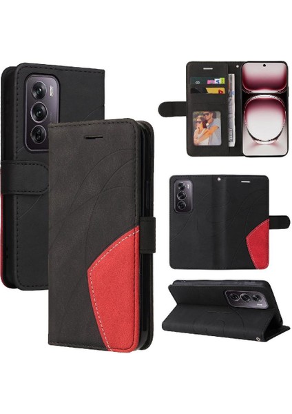 Oppo Oppo 12 Pro 5g Için Flip Case Kickstand Koruyucu Flip Folio Kitap (Yurt Dışından)
