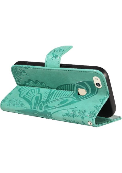 Huawei P10 Lite Için Flip Case Kabartmalı Kelebek ile Yüksek Kaliteli Deri (Yurt Dışından) modelleri