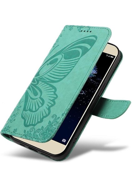 Huawei P10 Lite Için Flip Case Kabartmalı Kelebek ile Yüksek Kaliteli Deri (Yurt Dışından) indirimleri