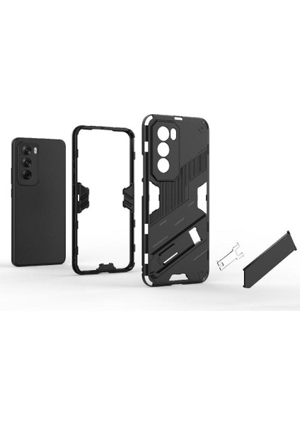 Oppo Oppo 12 5g Kickstand Sağlam Askeri Koruyucu Kapak Için Kılıf (Yurt Dışından) fiyatları