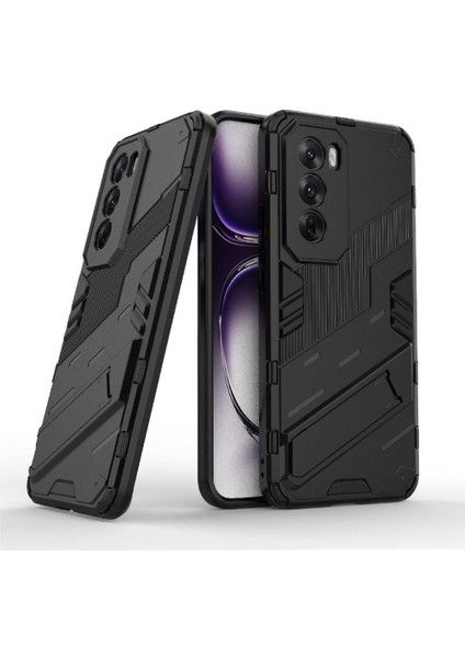 Oppo Oppo 12 5g Kickstand Sağlam Askeri Koruyucu Kapak Için Kılıf (Yurt Dışından) indirimleri