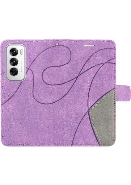 Kart Yuvası Standı Rengi ile Oppo Oppo 12 5g Deri Cüzdan Için Flip Case (Yurt Dışından) fiyatları