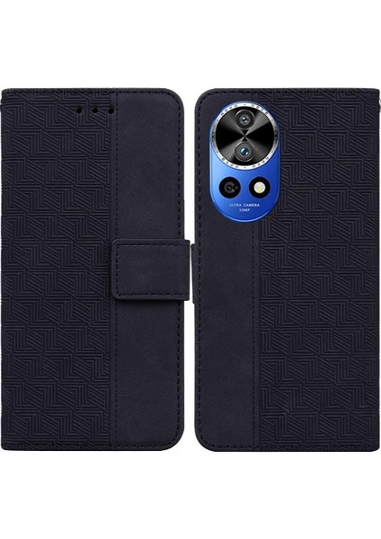 MY Boutique1 Huawei Nova 12 Pro Kickstand Özelliği Premium Pu Deri Flip Case (Yurt Dışından)