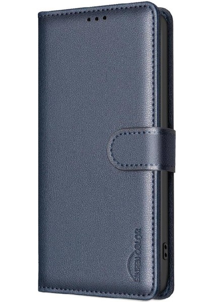 Xiaomi Redmi Not 13 Için Flip Case 4g Cüzdan Pu Deri Manyetik Kart Rfıd (Yurt Dışından)