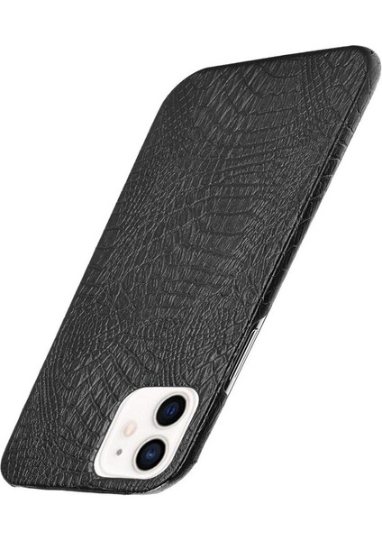 IPhone 12 Mini Uyumluluk Klasik Timsah Için Şık Klasik Kılıf (Yurt Dışından)
