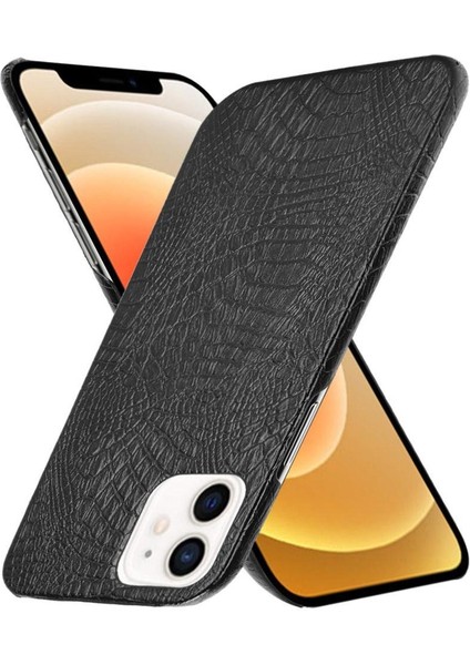 IPhone 12 Mini Uyumluluk Klasik Timsah Için Şık Klasik Kılıf (Yurt Dışından)