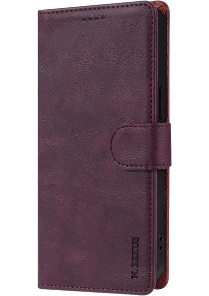 IPhone 14 Için Flip Case Pro Max Çift Katmanlı Koruma Yan Cep Kartı (Yurt Dışından)