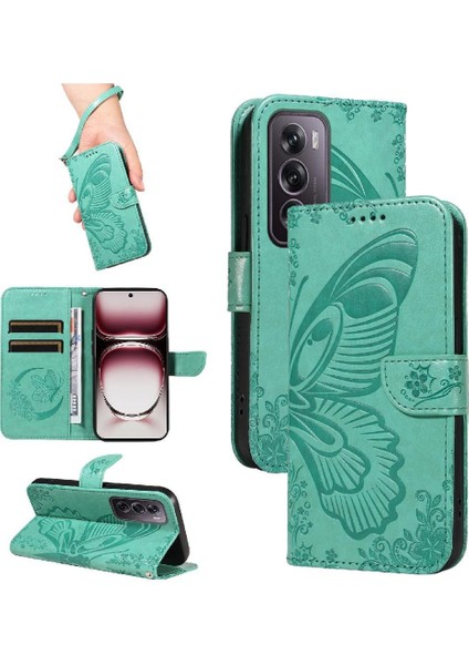 Kredi Kartı ile Oppo Credit 12 Pro 5g Yüksek Kaliteli Deri Için Flip Case (Yurt Dışından)