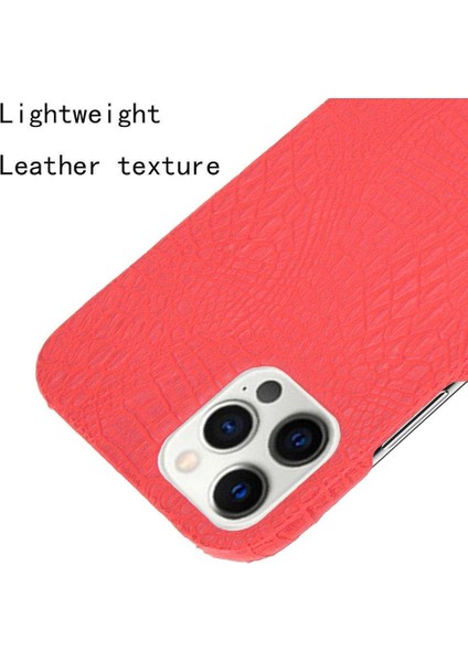 IPhone 12 Pro Max Anti Scratch Klasik Timsah Için Şık Klasik Kılıf (Yurt Dışından)