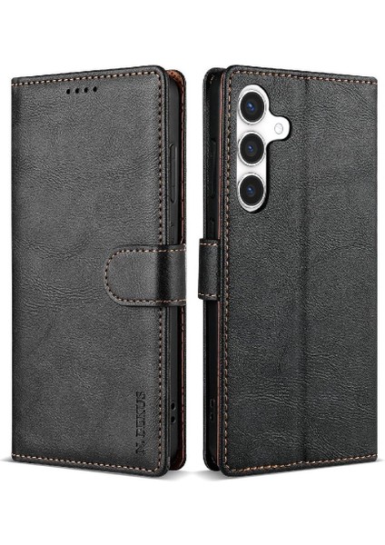 Samsung Galaxy A04 Çift Katmanlı Koruma Için Flip Case Yan Cep Anti (Yurt Dışından)