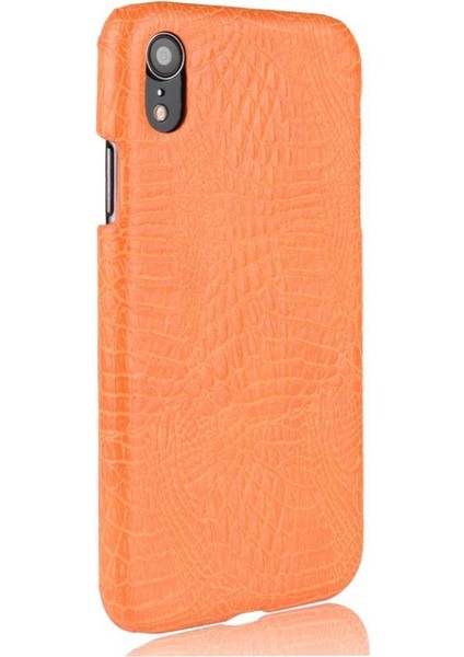 IPhone Xr Klasik Timsah Moda Anti Scratch Için Şık Klasik Durumda (Yurt Dışından) fırsatları