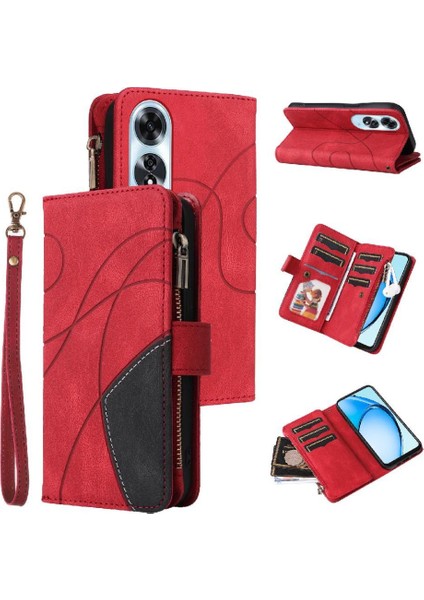 Kart Yuvası Standı Iki Renkli Tarzı ile Oppo A60 4g Dokuz Kart Yuvaları Için Kılıf (Yurt Dışından) modelleri