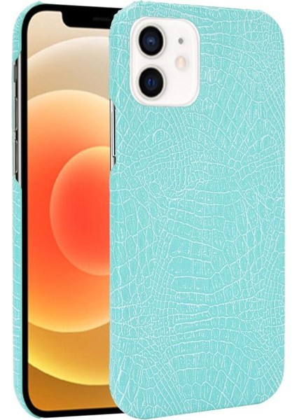 IPhone 12 Mini Uyumluluk Klasik Timsah Için Şık Klasik Kılıf (Yurt Dışından)