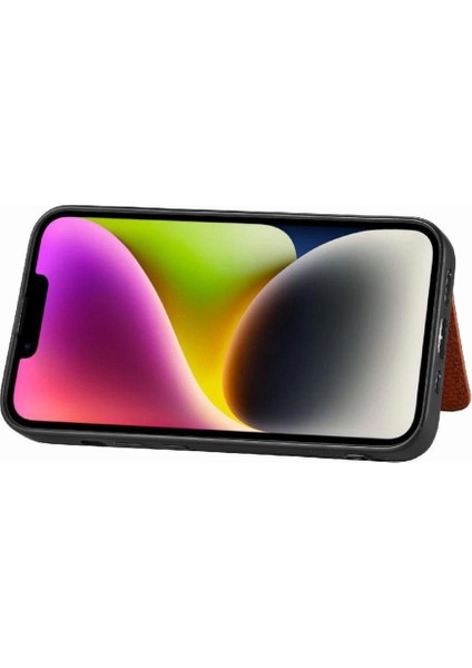 IPhone 14 Için Kılıf Rfıd Engelleme Manyetik Kart Tutucu Standı Fonksiyonu (Yurt Dışından) fırsatları