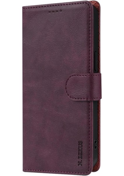 IPhone 13 Için Flip Case Pro Max Anti Kayma Yan Cep Manyetik Kapatma (Yurt Dışından)