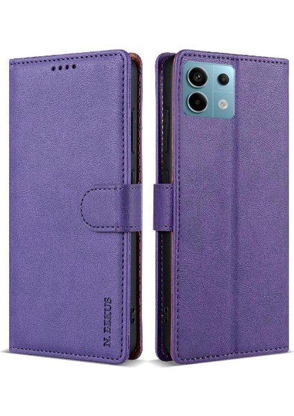 Xiaomi Redmi Not Için Flip Case 13 Pro 4g Anti Kayma Kart Yuvaları Yan Cep (Yurt Dışından)