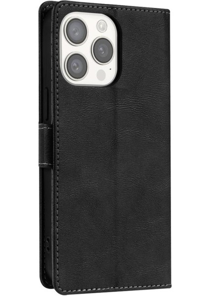 IPhone 11 Için Flip Case Pro Max Manyetik Kapatma Çift Katmanlı Koruma (Yurt Dışından)